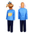 Kids Dog Man Costume - Full Bodysuit Mask Dog Man Cosplay