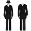 Watchmen Rorschach Costume - Black Suit Mask Set Rorschach Cosplay