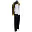 Re:Zero Subaru Natsuki Costume - Black and White Tracksuit Subaru Natsuki Cosplay