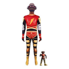 Mighty Morphin Power Rangers Alpha 5 Costume - Bodysuit Mask Set Alpha 5 Robot Cosplay