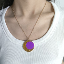 The Owl House Amity Necklace - Amity Cosplay Costume Necklace Prop