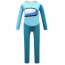 Kids Among Us Costume - Blue Bodysuit Mask Among Us Cosplay