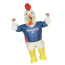 France Rooster Mascot Inflatable Costume - France Rooster Mascot Cosplay