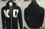 WWE Kevin Owens Costume - Black Zip Up Hoodie KO Kevin Owens Cosplay