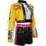 KPop Demon Hunters Rumi Deluxe Costume - Yellow Jacket Shirt Pants Full Set Kpop Rumi Cosplay