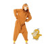 Pokemon Psyduck Costume - Onesie Jumpsuit Psyduck Cosplay