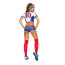 Sexy Football Club Girl France World Cup Cosplay Costume