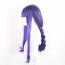 Genshin Impact Raiden Shogun Wig - Raiden Shogun Costume Wig Prop
