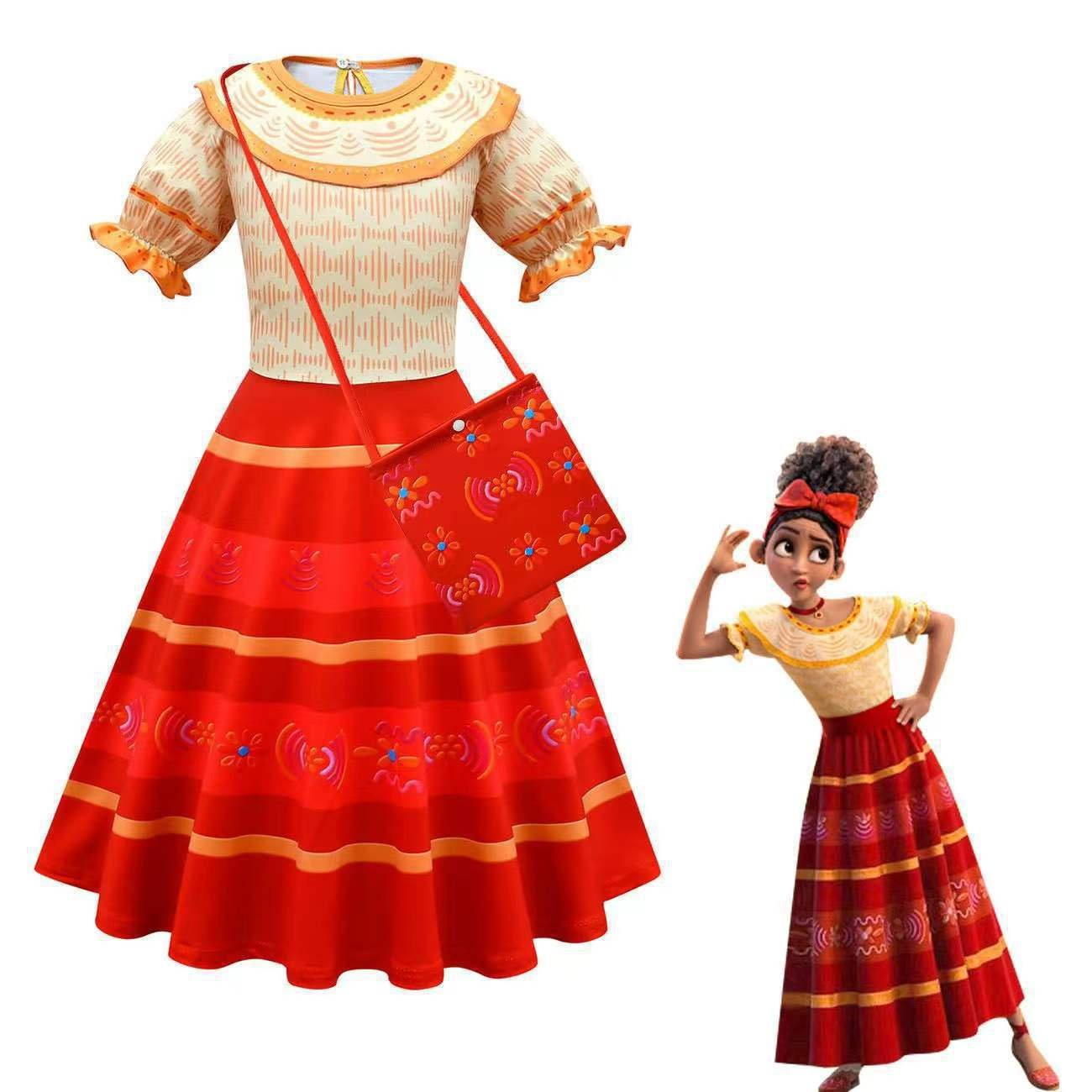 Encanto Dolores Dress Cosplay Costume