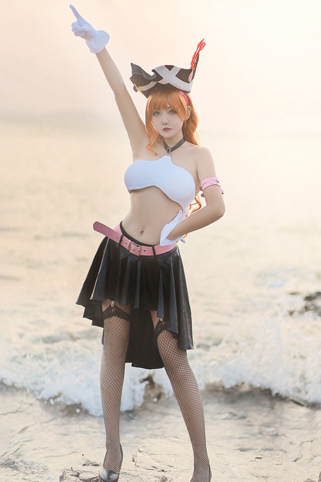 One Piece Film RED Nami Costume - Battle Suit Nami Cosplay