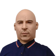 Vin Diesel Mask - Latex Full Face Mask Vin Diesel Costume Cosplay Prop