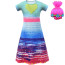 Poppy Trolls World Tour Jacket and Dress Costume and Wig