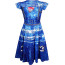 Girls Descendants Evie Costume - Blue Dress Evie Cosplay