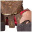Baby Gladiator Costume InCharacter - Onesie Jumpsuit Gladiator Cosplay