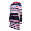 Jenna Ortega Costume - Striped Dress Jenna Ortega Cosplay
