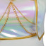 Girls KPop Demon Hunters Mira Stage Costume - Shiny White Shorts Top Full Set Kpop Mira Cosplay