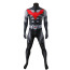 Batman Beyond Future Batman Costume - Grey Red Bodysuit Mask Future Batman Cosplay