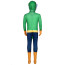 Kids Brawl Stars Leon Costume - Bodysuit Mask Leon Cosplay