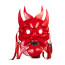 Chinese Nuo Opera Mask Prop - Chinese Theater Nuo Opera Cosplay Costume Mask