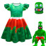 Girls Roblox Rainbow Friends Green Muscle Costume - Dress Mask Rainbow Friends Green Cosplay
