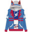 Uma Musume Pretty Derby Tamamo Cross Costume - Blue Lightning Hoodie Tamamo Cross Cosplay