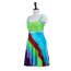 13 Going On 30 Costume - Colorful Dress Jenna Cosplay