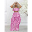Charli XCX Reputation Tour Wembley Stage Outfit Costume - Pink Top Pants Charli XCX Cosplay