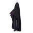 Ghost Papa Emeritus Costume - Black Robe Headdress Papa Emeritus Cosplay