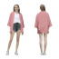 Demon Slayer Summer Nezuko Kemado Costume - Pink Kimono Jacket Summer Nezuko Cosplay