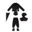 Boys Ninja Costume - Shirt Pants Mask Ninja Cosplay