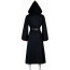 Star Wars Emperor Sheev Palpatine Costume - Black Red Robe Darth Sidious Palpatine Cosplay