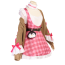 Youtuber Petra Gurin Costume - Sweater Pink Dress Set Petra Gurin Cosplay
