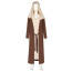 Biblical Saint Joseph Costume - Brown Cloak Headscarf Saint Joseph Cosplay