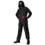 Kids Squid Game Masked Officer Costume - Black Jumpsuit Mask Set Masked Guard Cosplay