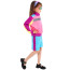 Girls 90s Tracksuit Costume - Pink Jacket Pants 90s Tracksuit Cosplay