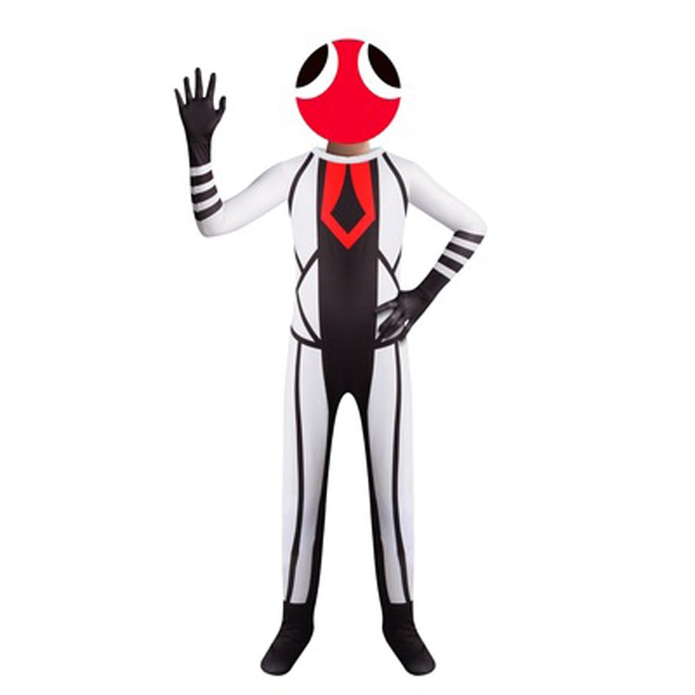 Red Rainbow Friends From Roblox Cosplay Costume