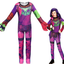 Childrens Deluxe Mal Isle of the Lost Descendants Costume