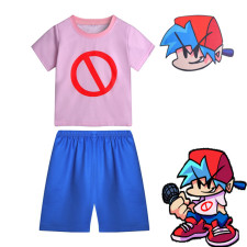 Kids Friday Night Funkin Boyfriend Costume - Boyfriend Cosplay With Mask