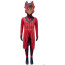 Hazbin Hotel Alastor Costume - Red Bodysuit Mask Set Alastor Cosplay