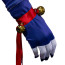 Five Nights At Freddy's Security Breach Daycare Attendant Moon Costume - Blue White Jester Outfit Attendant Moon Cosplay