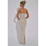 Charli XCX LACMA Gala Outfit Costume - Shiny Silver Top Skirt Set Charli XCX Cosplay