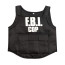 FBI Cop Costume - Black Blue Bullet Proof Vest FBI Cop Swat Cosplay