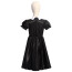Wednesday Addams Costume - Girls Black School Uniform Dress Nevermore Academy Wednesday Cosplay