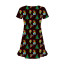 Girls The Grinch Dress Costume - Black Dress Grinch Cosplay