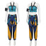 KPop Demon Hunters Zoey Costume - Blue Green Suit Full Set Kpop Zoey Cosplay