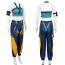 KPop Demon Hunters Zoey Costume - Blue Green Suit Full Set Kpop Zoey Cosplay