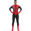 Green Lantern Red Lantern Hal Jordan Costume - Red Black Muscle Pattern Bodysuit Red Lantern Cosplay