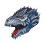 Ice Dragon Cosplay Mask