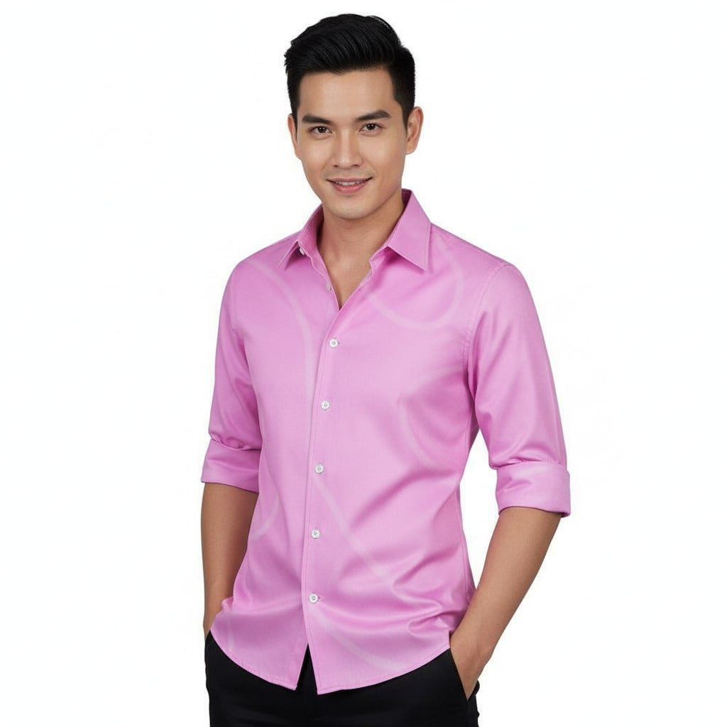 KPop Demon Hunters Saja Boys Jinu Costume - Pink Dress Shirt Saja Boys Jinu Cosplay