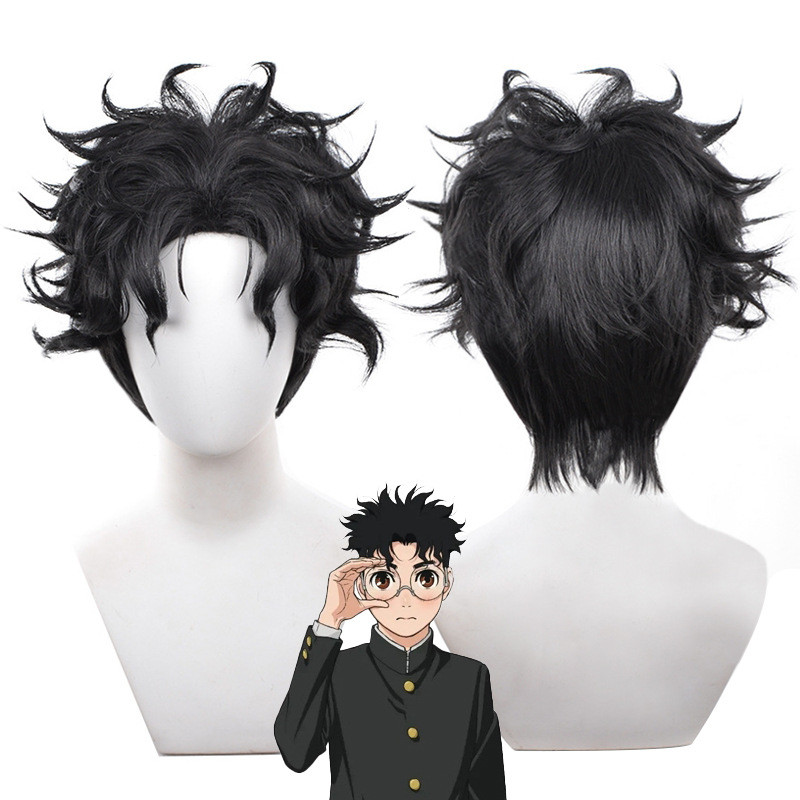 Okarun Teenager Ken Takakura Wig - Teenage Ken Takakura Costume Wig Prop